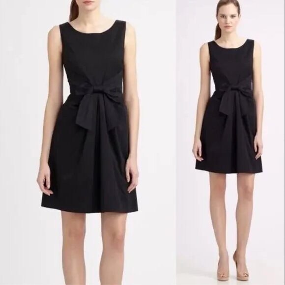 kate spade Dresses & Skirts - Kate Spade Jillian Black Bow Front Cocktail Dress size 8